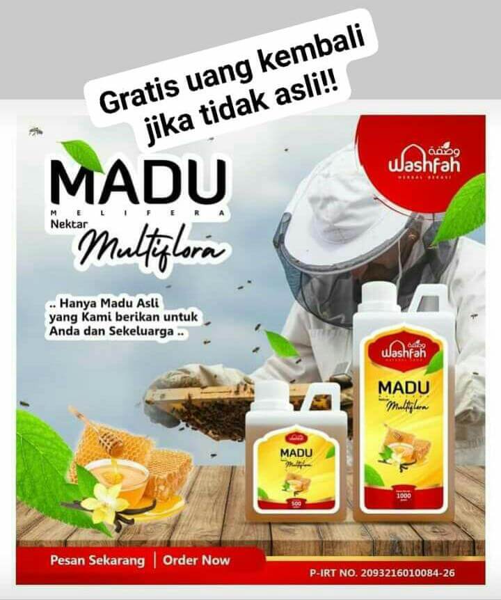 Madu Melifera Multiflora Washfah