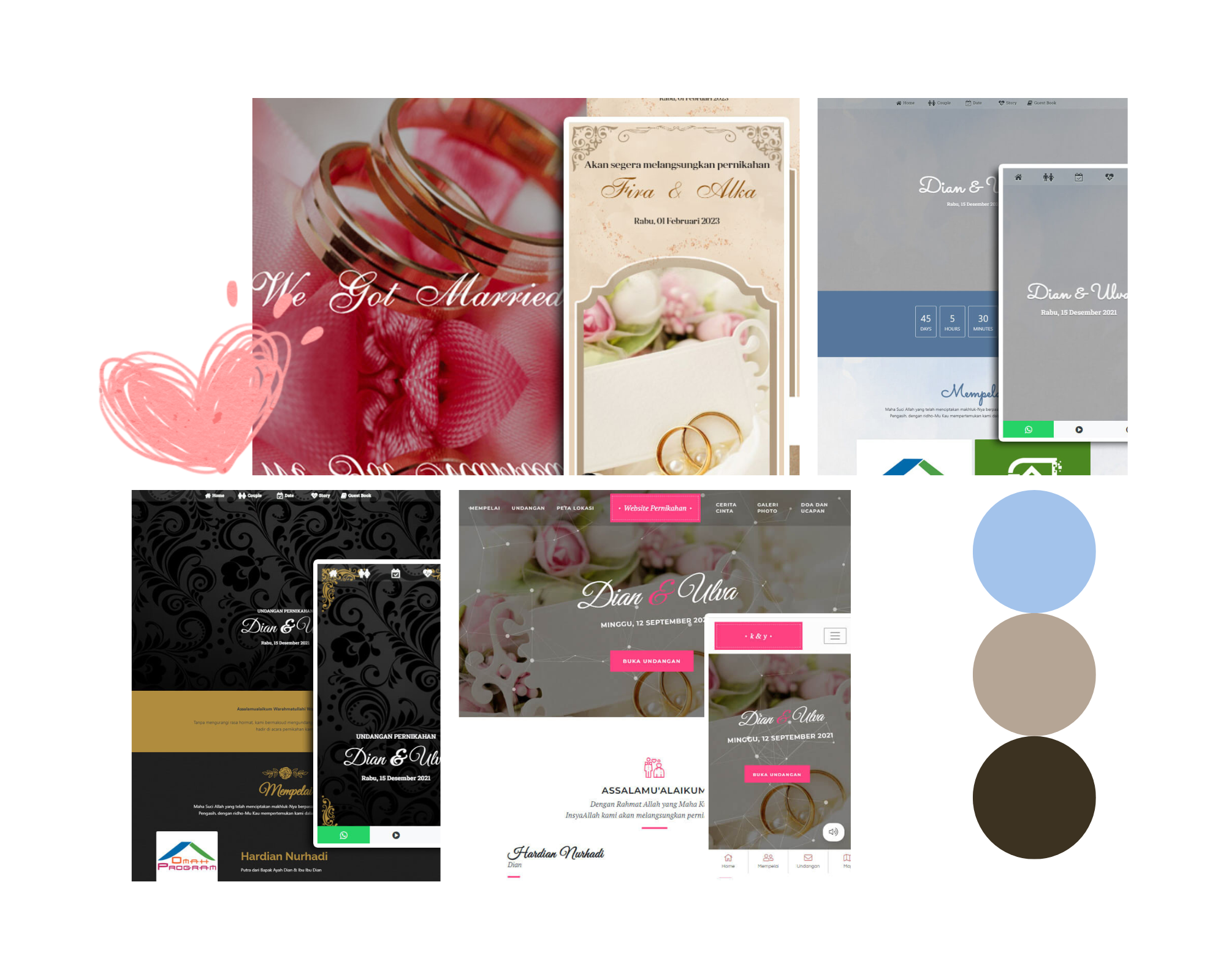 Undangan Nikahan Web