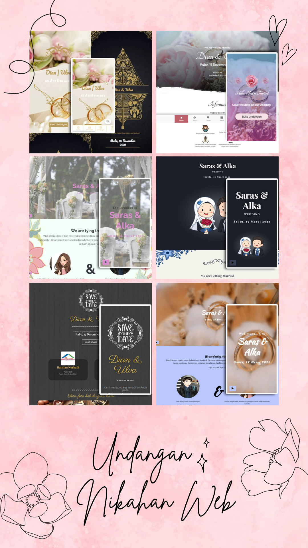 Undangan Nikahan Web